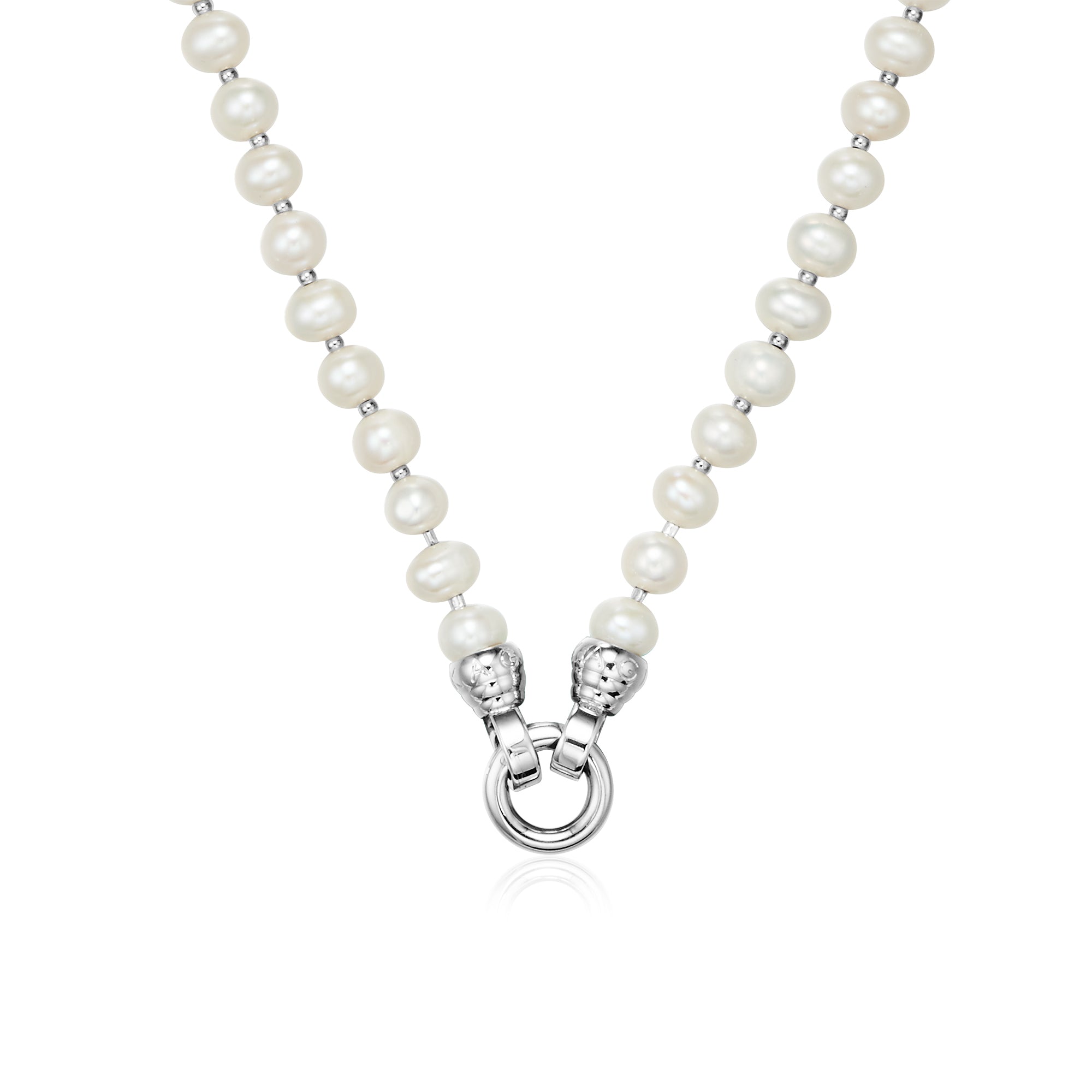 Cream Pearl Petite Necklace 46cm Kagi