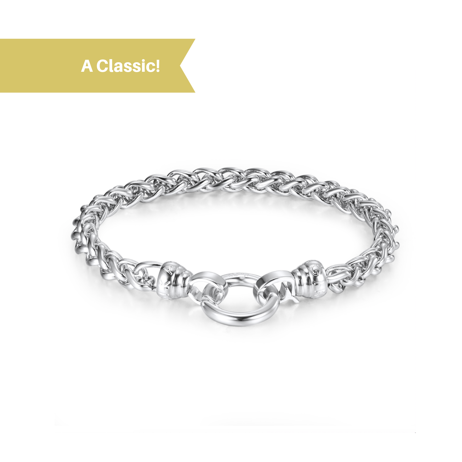 Salt & Grit Helix Bracelet - Silver main image 0