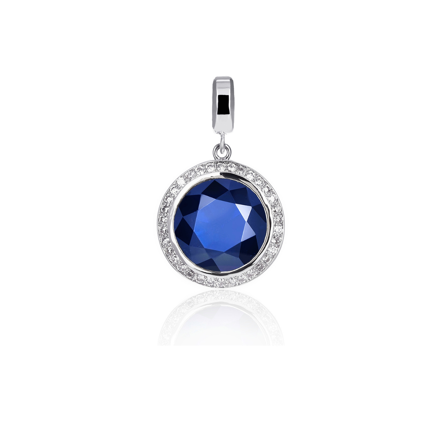 Kagi Sapphire Orbit Pendant - Large