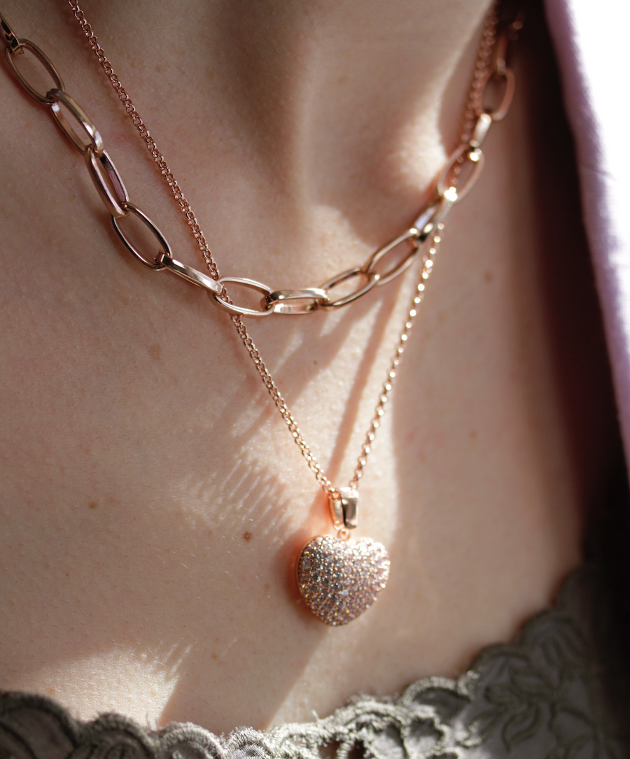 Gold Sparkle Forever Petite Pendant