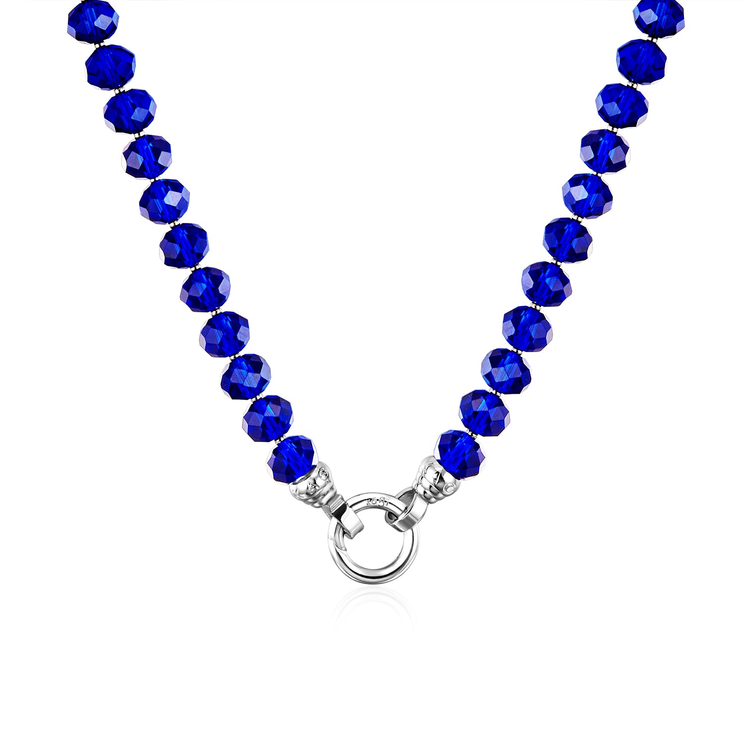 Sapphire Opera Necklace 49cm