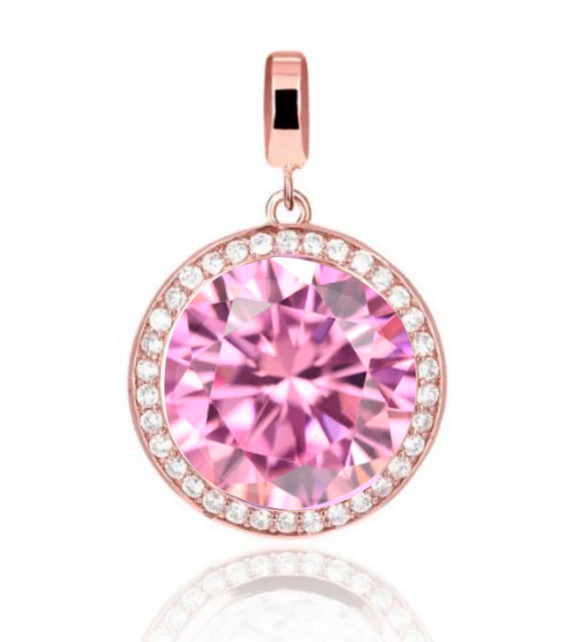 Bundle Deal: Rose Crystal Opera Necklace + In Bloom Orbit Pendant