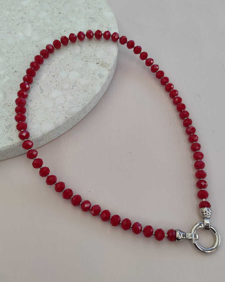Ruby Opera Necklace 49cm
