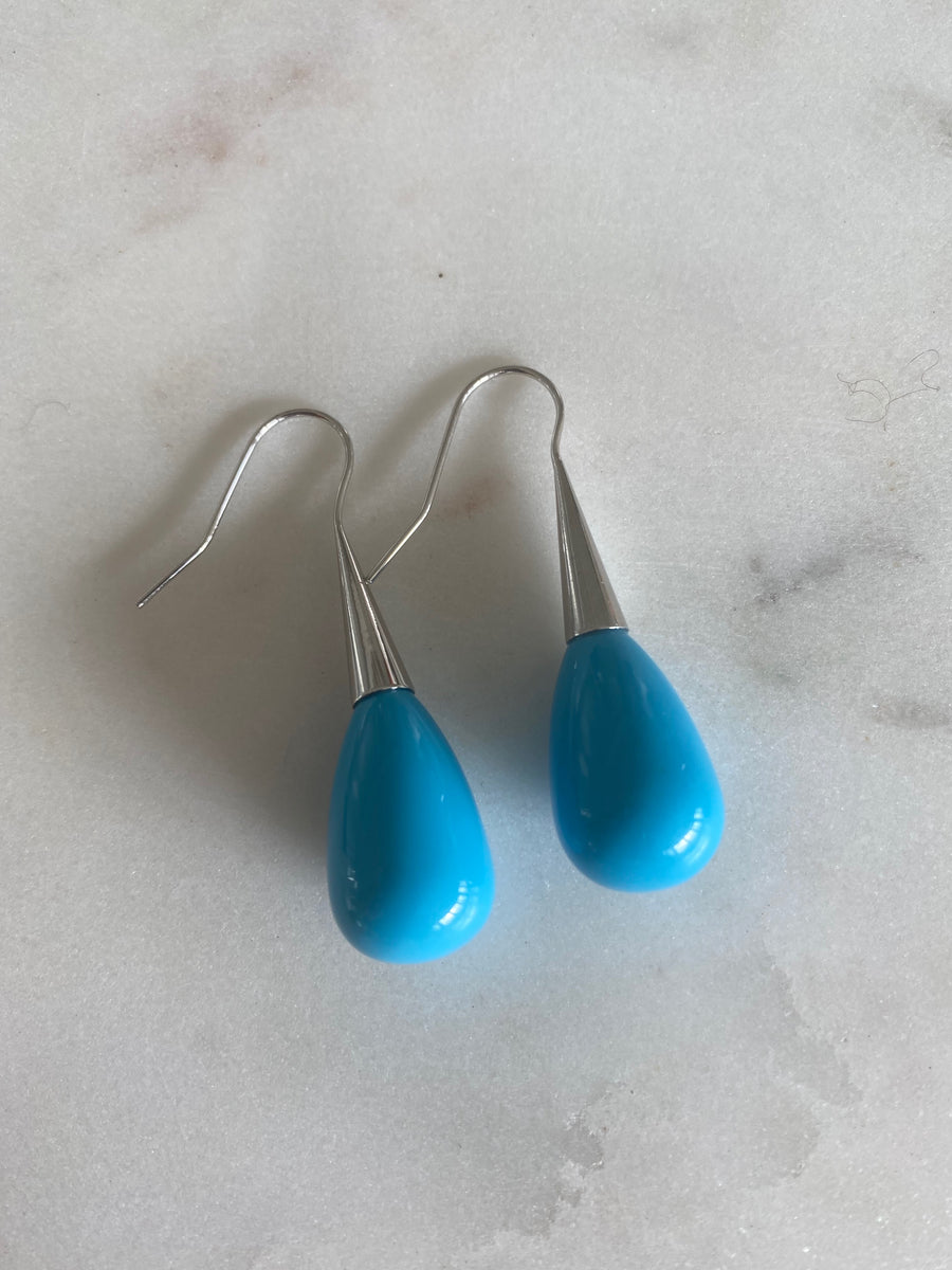 SAMPLE Sky Blue Opera Earrings