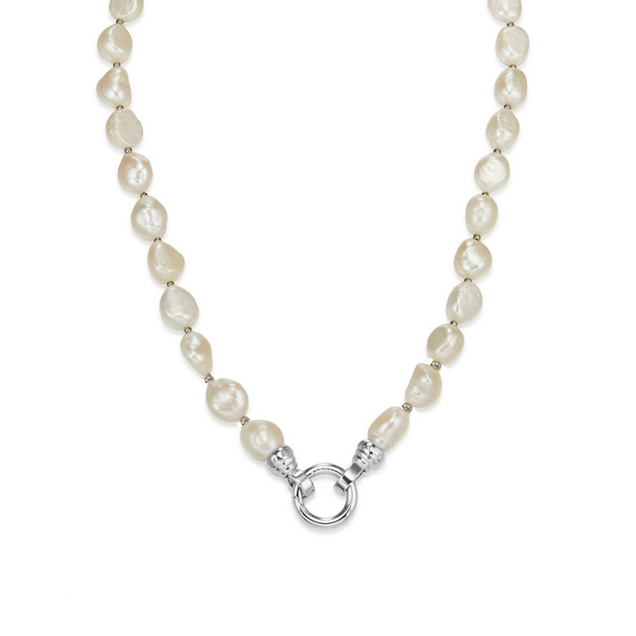 Baroque Pearl Necklace 49cm (4573574856790)