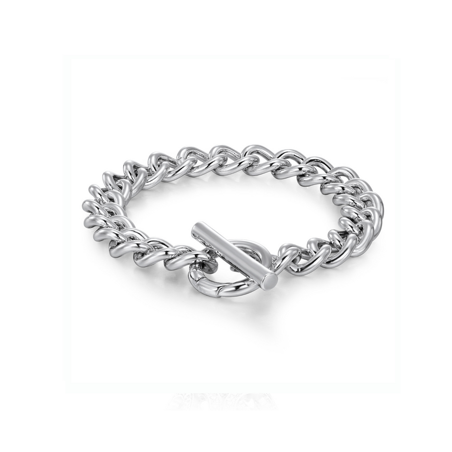 Silver Essential Bracelet Small* (3926674178134)