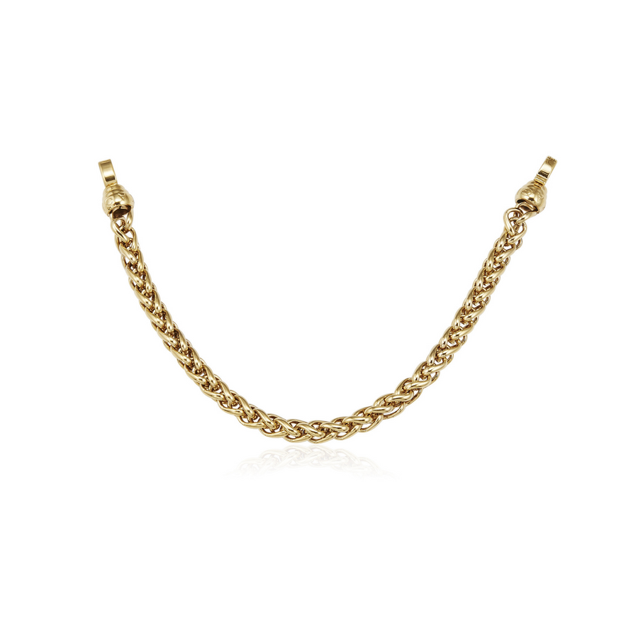 Gold Helix Bracelet Small (3926672932950)