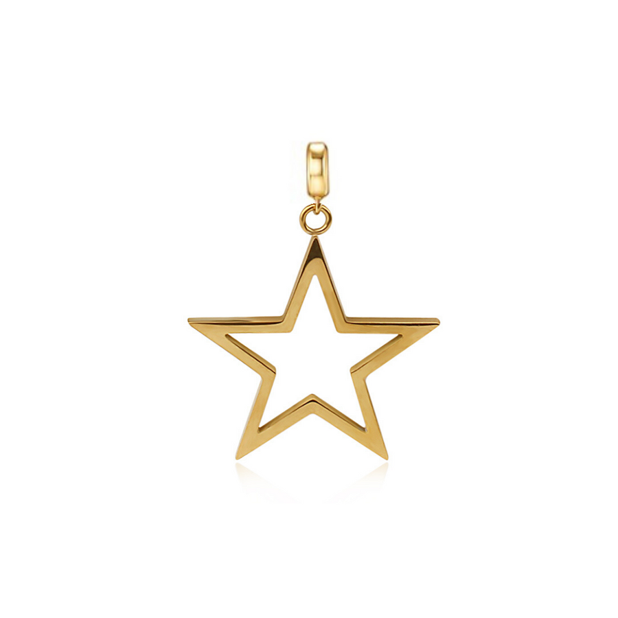 Gold Starfall Pendant (4573552640086)