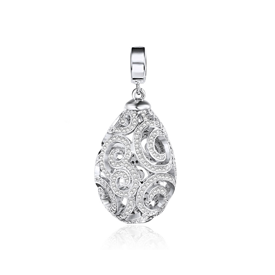 Silver Imperial Pendant (3926670835798)