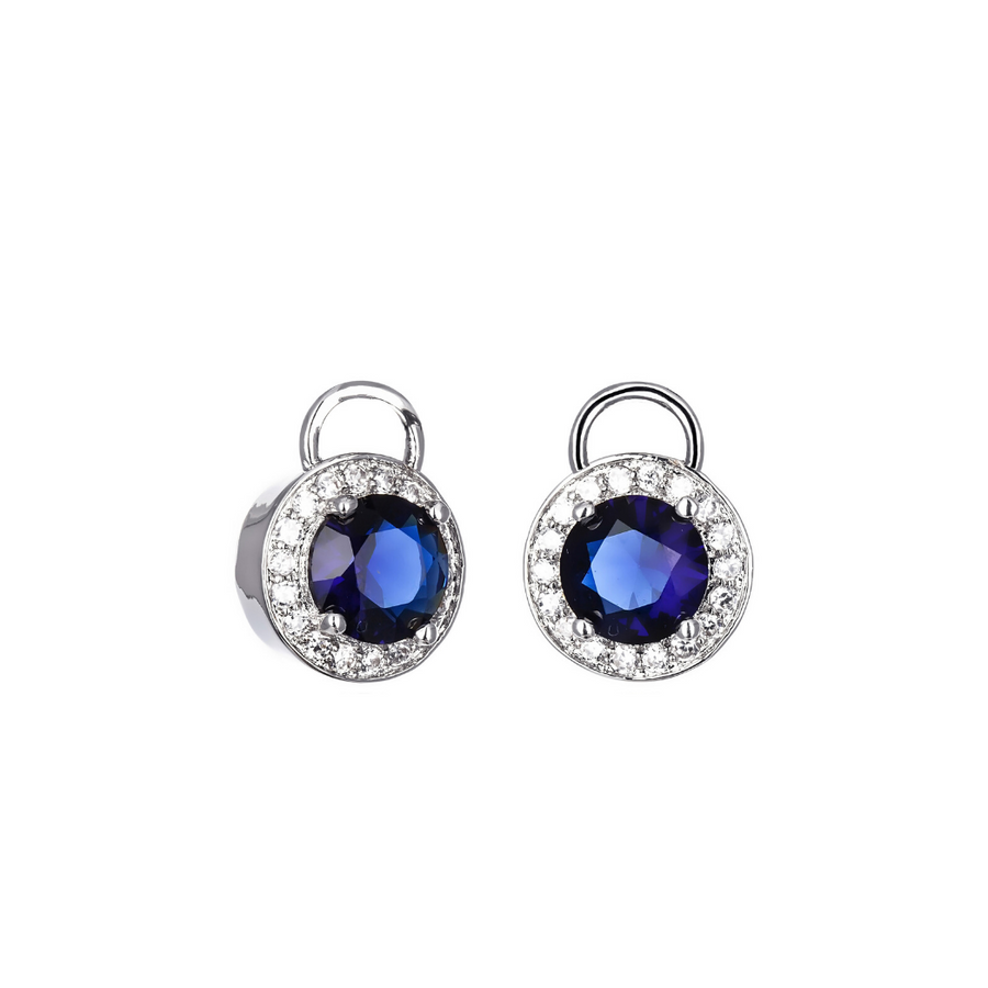 Sapphire Orbit Ear charms (3926682402902)