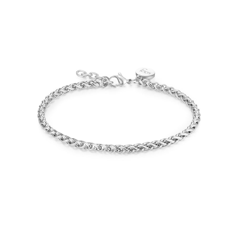Silver Helix Petite Bracelet Adjustable (3926679060566)