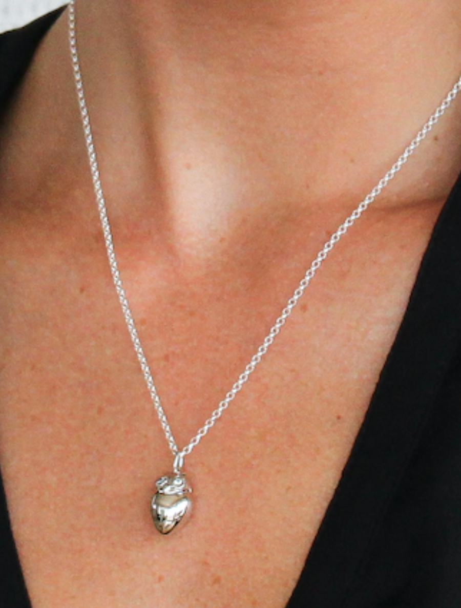 Sterling Silver Luna Necklace
