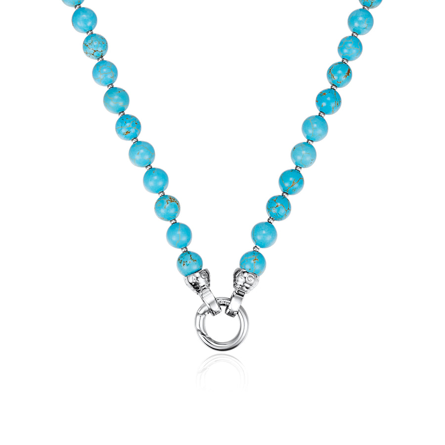 Chunky Turquoise Necklace 49cm
