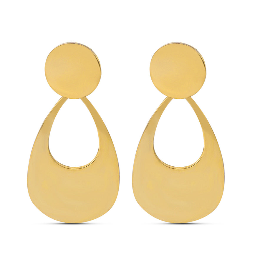 Gold Chandelier Earrings (3926684893270)